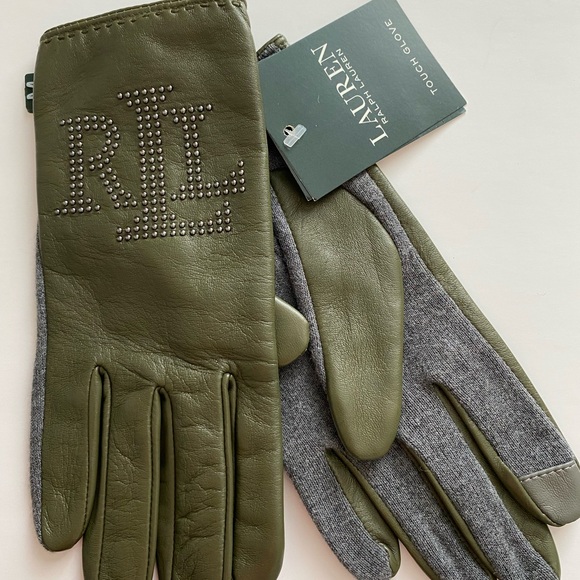 ❤️🔥❤️RALPH LAUREN gloves. Size: M - Picture 4 of 6